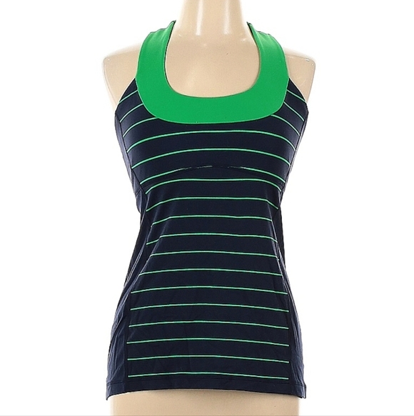 Lululemon, Size L, Striped Women's Top - Picture 3 of 4